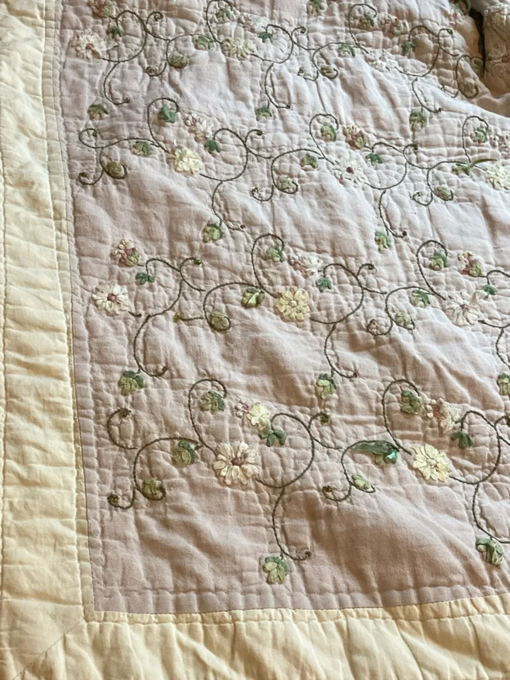 BURGUNDY COTTON VELVET COMFORTER QUILT 94” X 112” NPLC
